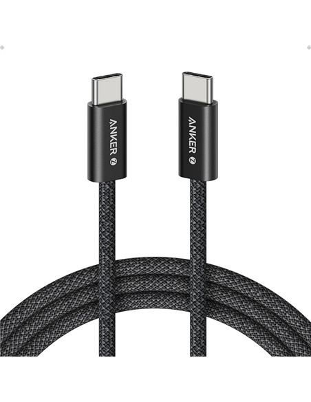 Cablu de încărcare și date Anker A8060H11, USB Type-C/USB Type-C, 1m, Negru