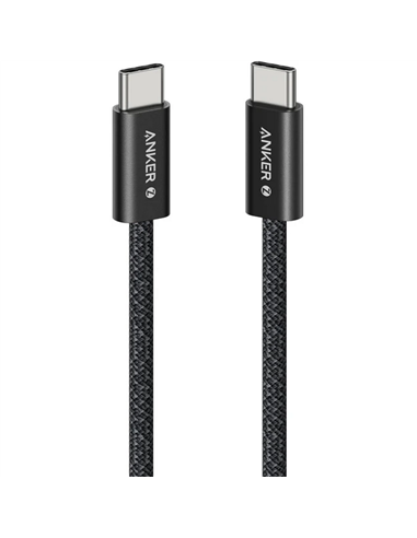 Cablu de încărcare și date Anker A8060H11, USB Type-C/USB Type-C, 1m, Negru