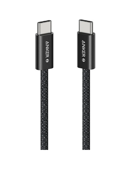 Cablu de încărcare și date Anker A8060H11, USB Type-C/USB Type-C, 1m, Negru Cablu de încărcare și date Anker A8060H11, USB Type-C/USB Type-C, 1m, Negru
