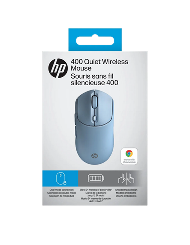 Mouse HP 400 Quiet, Albastru
