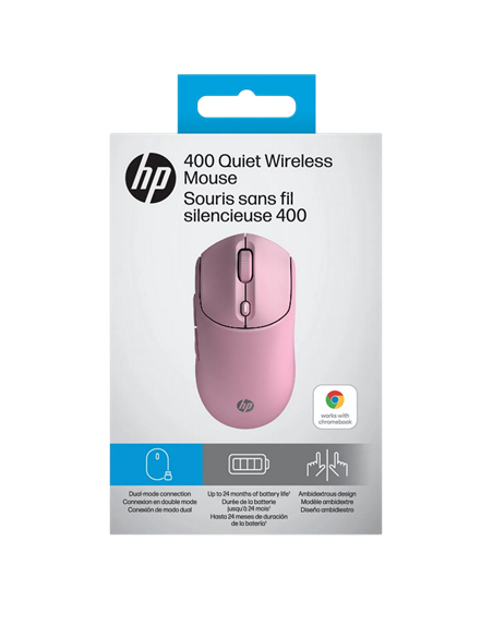 Мышь HP 400 Quiet, Розовый Мышь HP 400 Quiet, Розовый