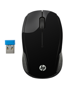 Mouse HP 200 Empress, Negru 2