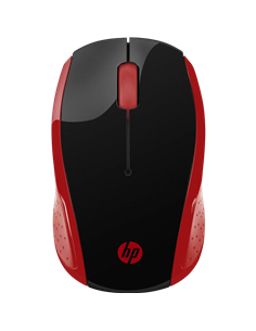 Mouse HP 200 Empress, Rosu | Negru