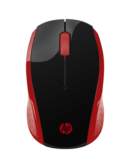 Мышь HP 200 Empress, Красный | Черный