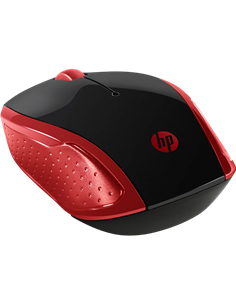 Mouse HP 200 Empress, Rosu | Negru 2
