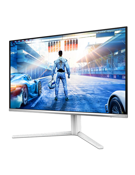 27" Monitor Gaming Philips 27M2N6501L, QD OLED 2560x1440 WQHD, Alb