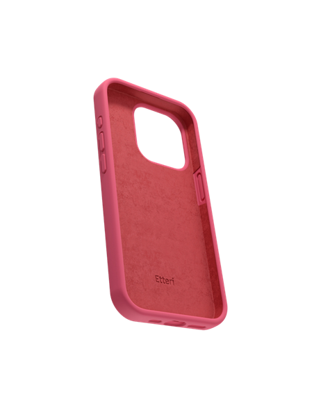 Husă Etteri Silicone Mag pentru Apple iPhone 16, Raspberry
