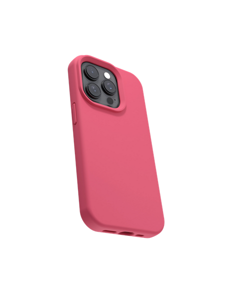 Чехол Etteri Silicone Mag для Apple iPhone 16 Pro Max, Raspberry