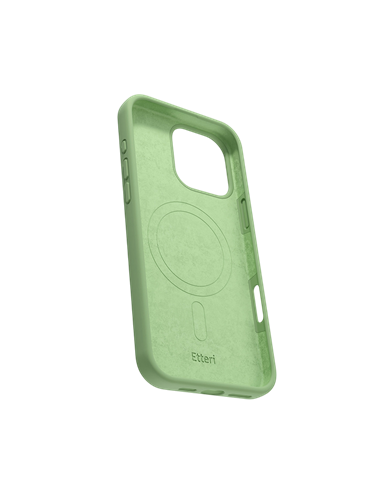Husă Etteri Silicone Mag pentru Apple iPhone 16 Pro Max, Verde deschis