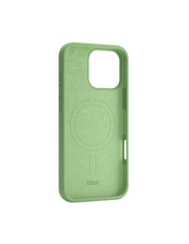 Husă Etteri Silicone Mag pentru Apple iPhone 16 Pro Max, Verde deschis