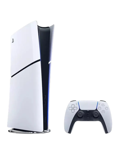 Consolă de jocuri SONY PlayStation 5 Slim Digital Edition+Fortnite Flowering Chaos, Alb