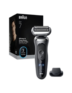 Электробритва мужская Braun 72-G1200s, Серый 2