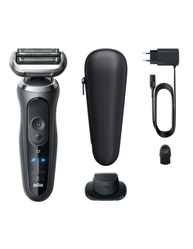 Электробритва мужская Braun 72-G1200s, Серый