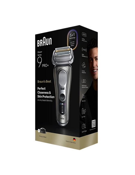Электробритва мужская Braun Series 9 Pro+ 9615s, Серебристый Электробритва мужская Braun Series 9 Pro+ 9615s, Серебристый