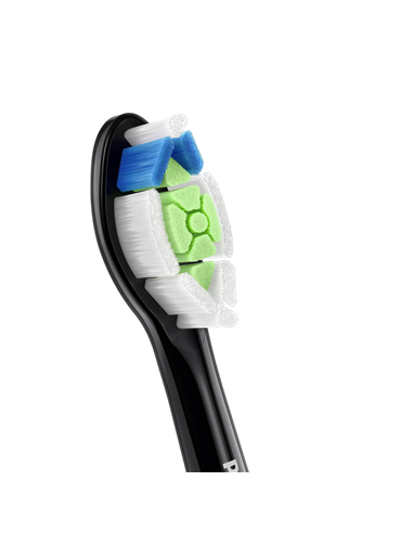 Насадка для электрической зубной щетки Philips HX6062/88, Чёрный