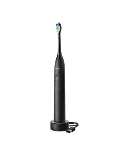 Periuța de dinți electrică sonică Philips HX7111/01, Negru