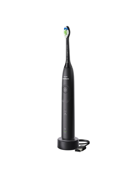 Periuța de dinți electrică sonică Philips HX7111/01, Negru