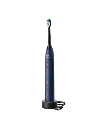 Электрическая звуковая зубная щетка Philips HX7113/01, Синий