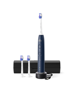 Электрическая звуковая зубная щетка Philips HX7403/01, Синий