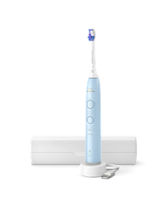 Periuța de dinți electrică sonică Philips HX7406/02, Albastru deschis