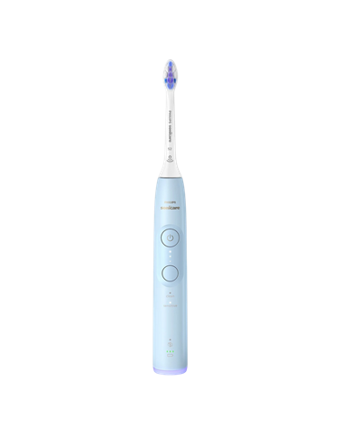 Periuța de dinți electrică sonică Philips HX7406/02, Albastru deschis