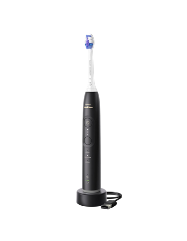 Periuța de dinți electrică sonică Philips HX7411/02, Negru