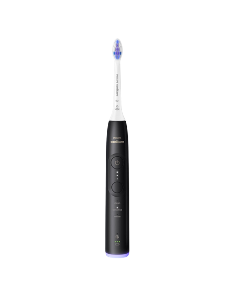 Periuța de dinți electrică sonică Philips HX7411/02, Negru