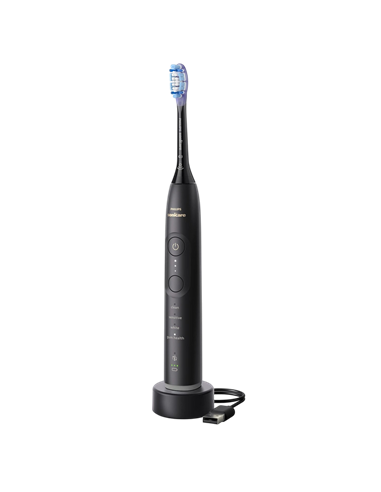 Электрическая звуковая зубная щетка Philips HX7429/03, Чёрный