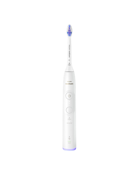 Periuța de dinți electrică sonică Philips HX7400/02, Alb