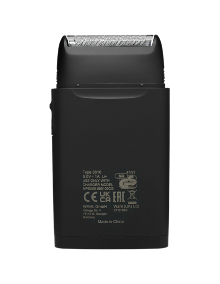 Aparat de ras electric WAHL 3616-0470, Negru