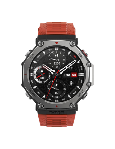 Ceas inteligent Amazfit T-Rex 3, 48mm, Lava