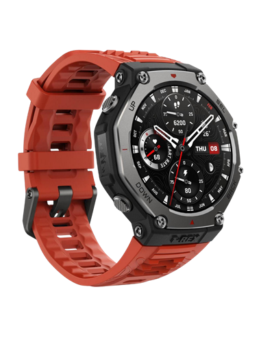 Ceas inteligent Amazfit T-Rex 3, 48mm, Lava