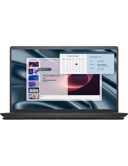 Ноутбук для бизнеса 15,6" DELL 15 Essential PV15255, Carbon Black, AMD Ryzen 5 7520U, 8Гб/512Гб, Windows 11 Home