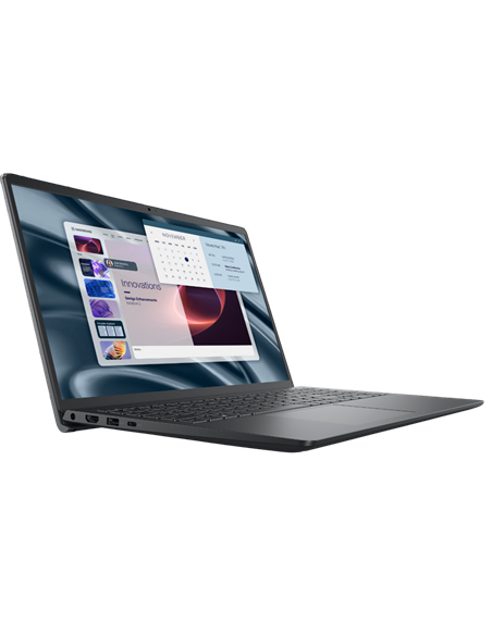 Ноутбук для бизнеса 15,6" DELL 15 Essential PV15255, Carbon Black, AMD Ryzen 5 7520U, 8Гб/512Гб, Windows 11 Home