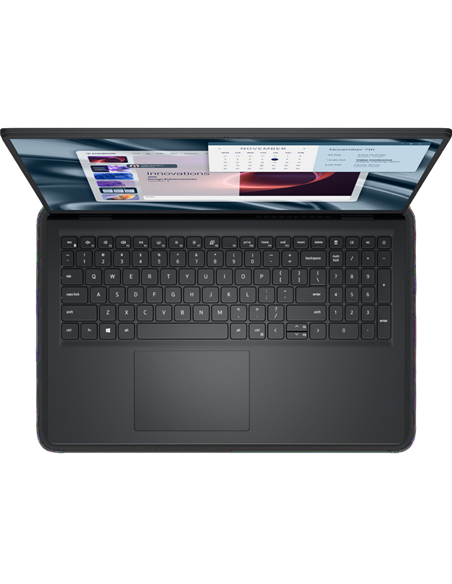Ноутбук для бизнеса 15,6" DELL 15 Essential PV15255, Carbon Black, AMD Ryzen 5 7520U, 8Гб/512Гб, Windows 11 Home