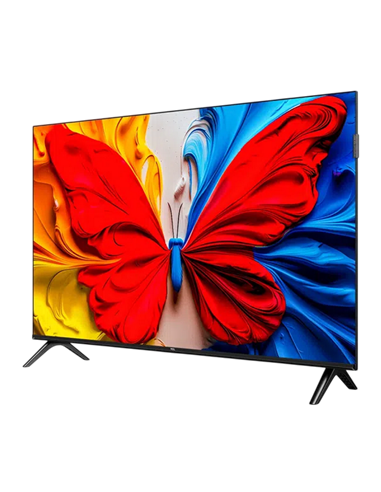 32" QLED SMART TV TCL 32V5C, 1920x1080 FHD, Google TV, Negru