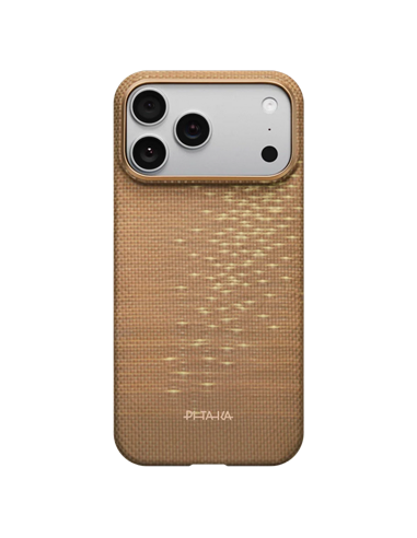 Husă Pitaka Ultra-Slim pentru Apple iPhone 17 Pro, Golden Glint