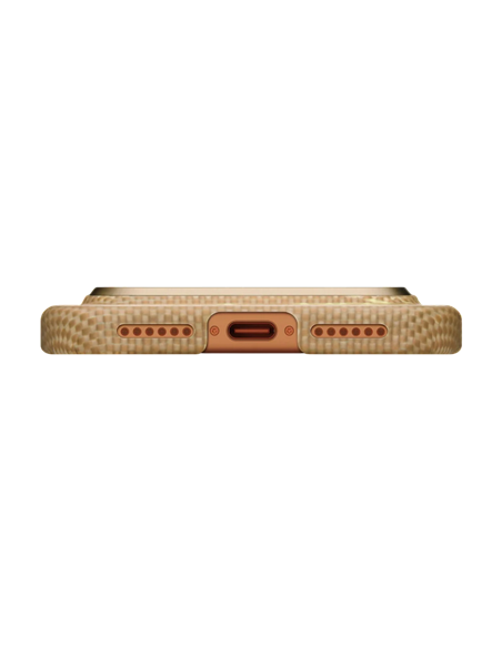 Husă Pitaka Ultra-Slim pentru Apple iPhone 17 Pro, Golden Glint Husă Pitaka Ultra-Slim pentru Apple iPhone 17 Pro, Golden Glint