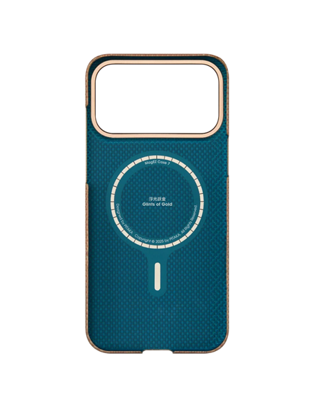 Husă Pitaka Ultra-Slim pentru Apple iPhone 17 Pro, Golden Glint Husă Pitaka Ultra-Slim pentru Apple iPhone 17 Pro, Golden Glint