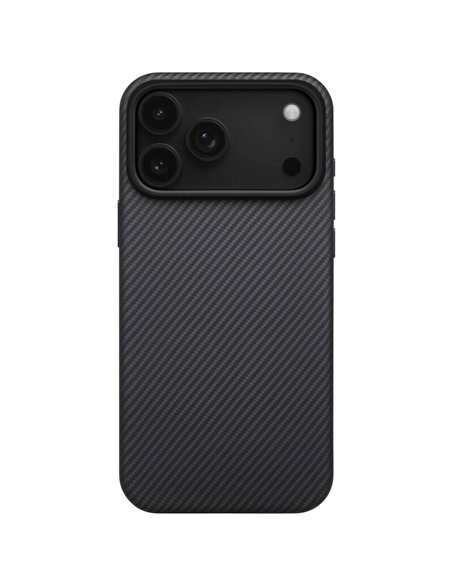 Husă Pitaka Aramid UltraGuard pentru Apple iPhone 17 Pro, Negru | Gri