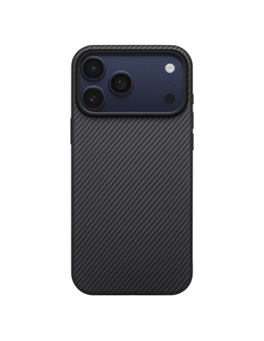 Husă Pitaka Aramid UltraGuard pentru Apple iPhone 17 Pro, Negru | Gri