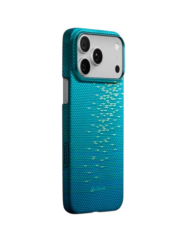 Чехол Pitaka Ultra-Slim для Apple iPhone 17 Pro Max, Lucid Blue