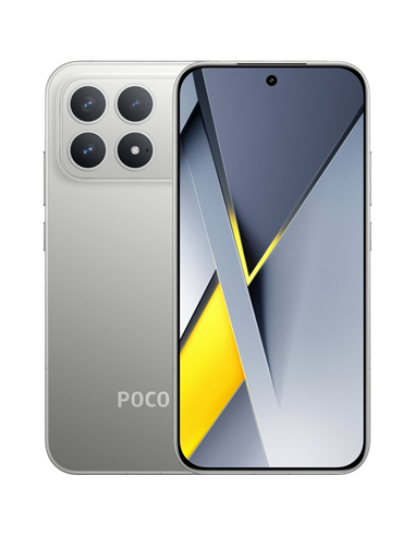 Смартфон Xiaomi Poco F8 Pro, 12Гб/512Гб, Серебристый