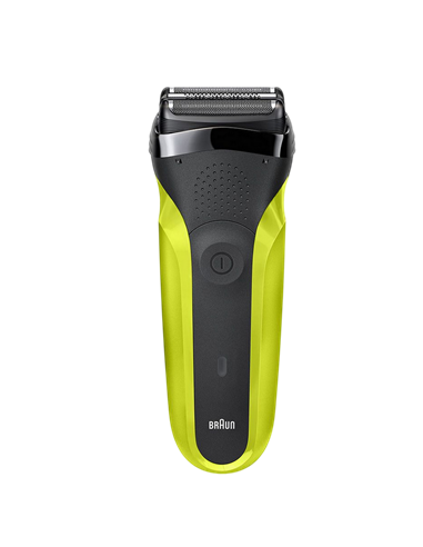 Электробритва мужская Braun 300BT, Черный | Зелёный