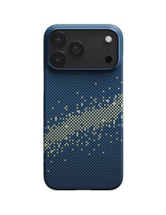 Husă Pitaka MagEZ 7 StarPeak pentru Apple iPhone 17 Pro, Milky way