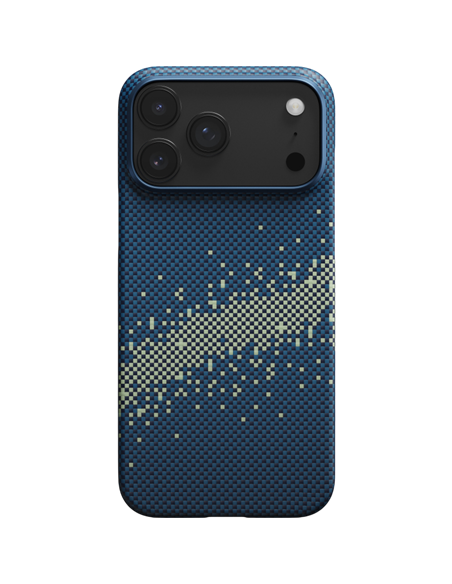 Husă Pitaka MagEZ 7 StarPeak pentru Apple iPhone 17 Pro, Milky way