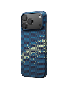 Husă Pitaka MagEZ 7 StarPeak pentru Apple iPhone 17 Pro, Milky way 2