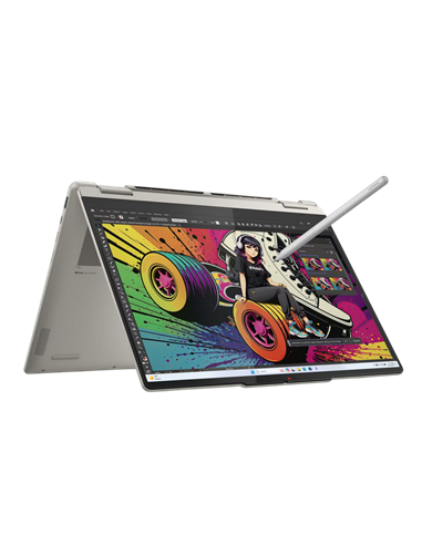 Laptop 14" Lenovo Yoga 7 2-in-1 14APK10, Seashell, AMD Ryzen AI 5 340, 24GB/1024GB, Fără SO