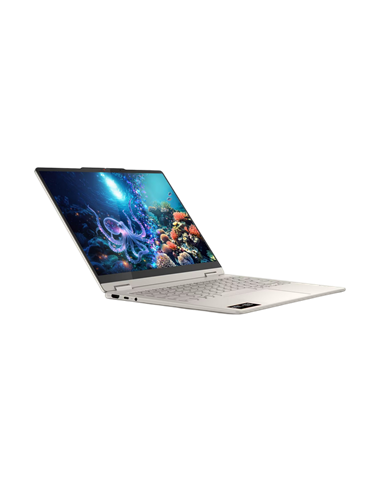 Laptop 14" Lenovo Yoga 7 2-in-1 14APK10, Seashell, AMD Ryzen AI 5 340, 24GB/1024GB, Fără SO