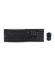 Set Tastatură + Mouse Logitech MK270, Fără fir, Negru